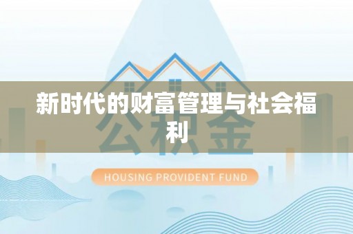 扶绥新时代的财富管理与社会福利