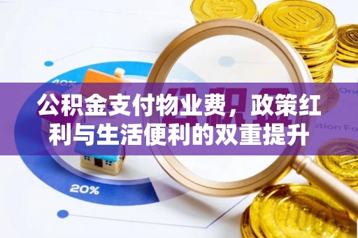 圣方济各堂区公积金支付物业费，政策红利与生活便利的双重提升