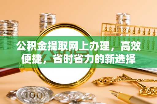 博野公积金提取网上办理，高效便捷，省时省力的新选择