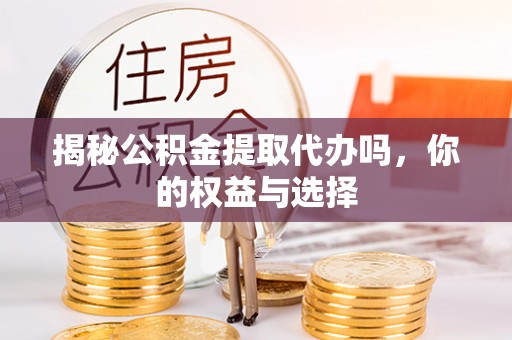 热线揭秘公积金提取代办吗，你的权益与选择