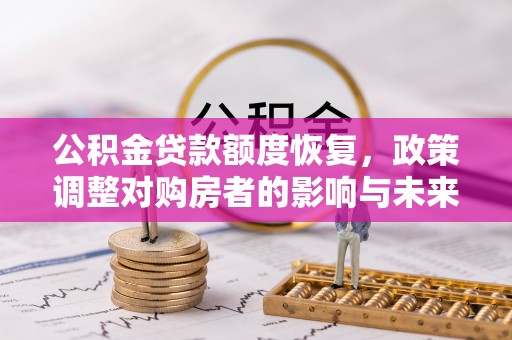 浔阳公积金贷款额度恢复，政策调整对购房者的影响与未来展望
