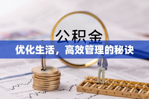 建阳优化生活，高效管理的秘诀