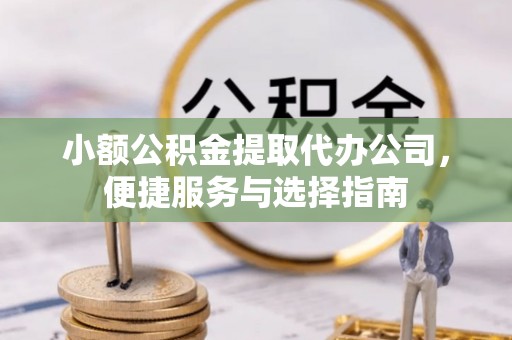 兴城小额公积金提取代办公司，便捷服务与选择指南