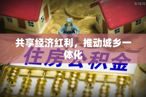 大悟共享经济红利，推动城乡一体化