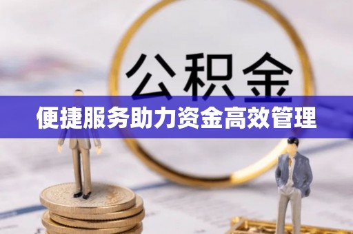 索县便捷服务助力资金高效管理